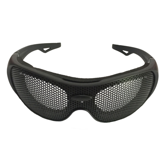 Tactical Shooting Outdoor Hunting Metal Mesh Protective Goggles