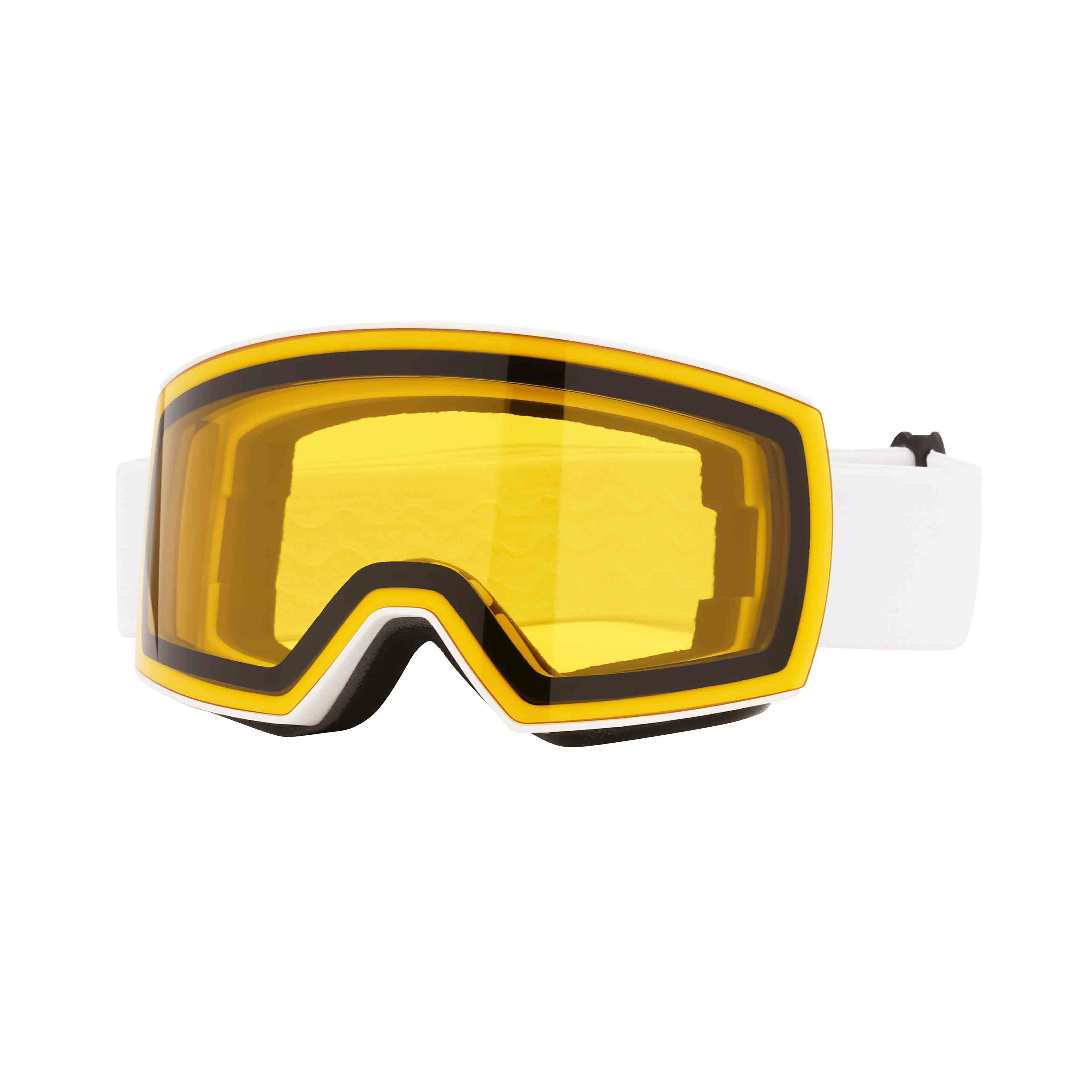 Unisex Dual PC Lens Night Vision OTG Ski Snowboarding Goggles