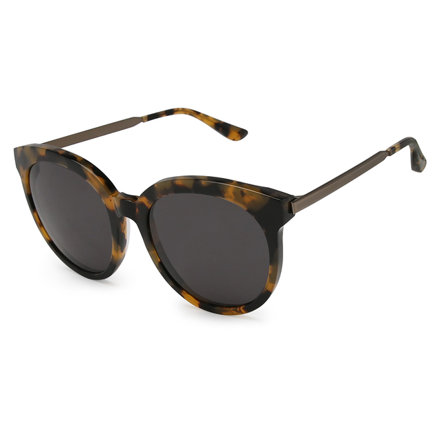 Quality Outdoor Fashion New Trendy Metal Acetate Handmade Sunglasses