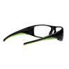 Anti Slip Rubber End Tips Rectangular Full Frame Sports Sunglasses