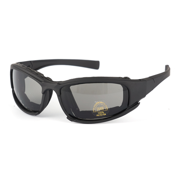 Interchangeable Tactical Sport UV400 Protective Shooting Glasses
