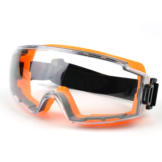 Fit Over Windproof Chemical Resistance Anti Fog Protective Goggles