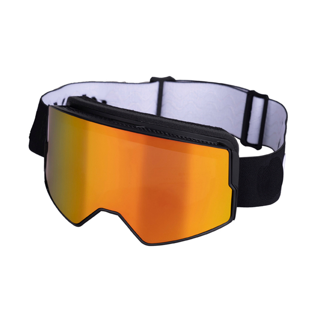 Double Layers Magnetic Lens Anti Fog UV400 Men Women Snow Goggles