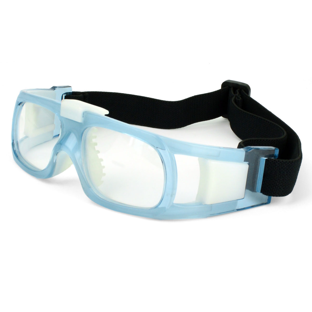 Comfortable Hard Coated PC Impact Proof Lens Basketball Goggles
