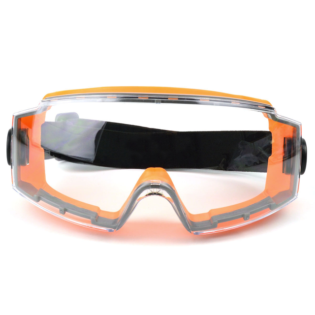 Fit Over Windproof Chemical Resistance Anti Fog Protective Goggles