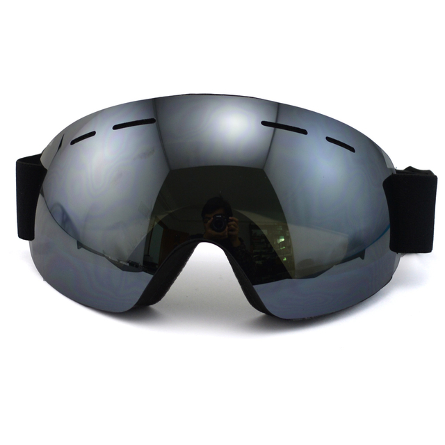 High Quality Simply Design Rimless Dual PC Lenses Snowboard Goggles