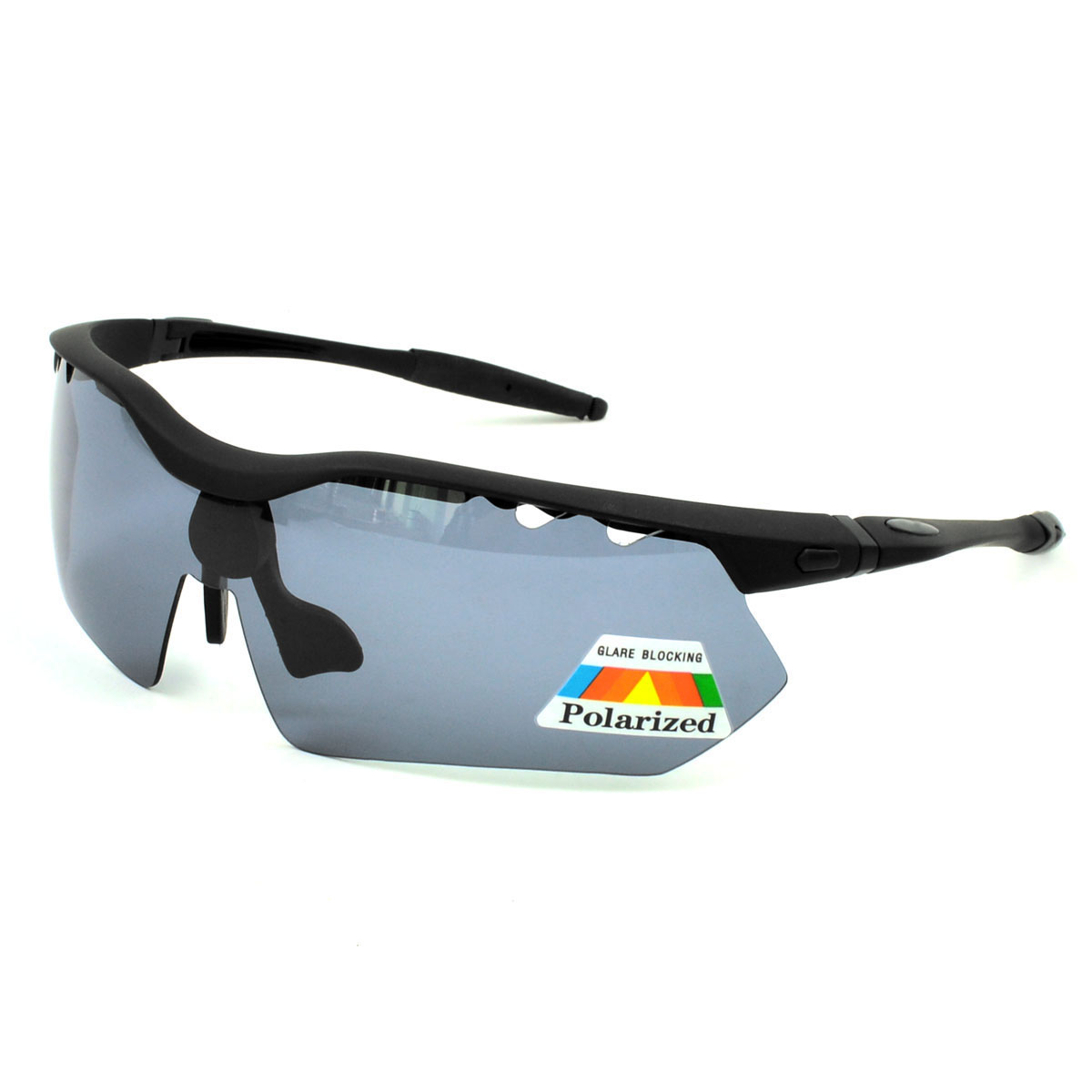 Interchangeable UV400 Anti Glare Polarized Fishing Sports Sunglasses